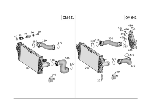 Charge Air Cooling for 2015 Mercedes-Benz ML250 #0