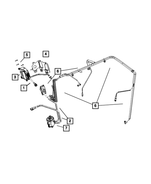 Emission Harness for 2007 Dodge Caliber #0