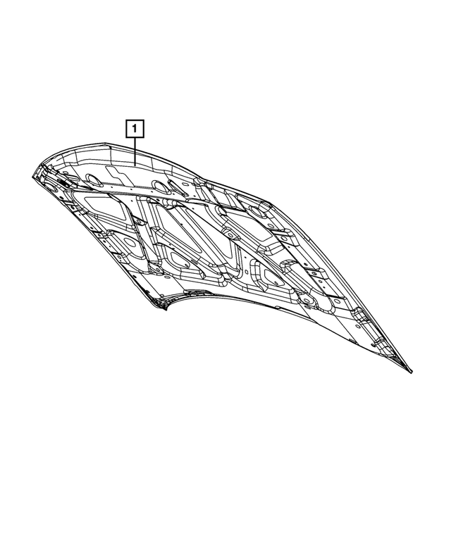 4722065AA - : Veci Label Label for Mopar Image