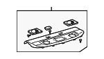6433047030B0 - Body: Pkg Tray Trim for Toyota: Prius Image