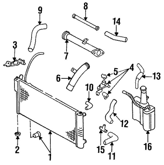 K80515180C - : Water Pipe for Mazda Image