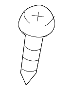 9008016113 - Body: Bracket Screw for Scion: xB | Toyota: 4Runner, Celica, Mirai, Prius, Prius Plug-In, Yaris Image