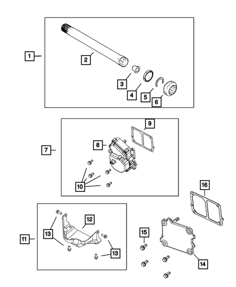Front Axle Disconnect for 2022 Jeep Wrangler #0