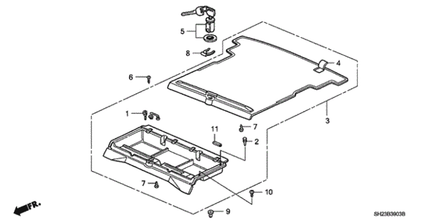 Personal Trunk for 1988 Honda CRX #0