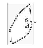 63511AL01A - Body: Door Weather-strip for Subaru Image