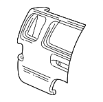 F5UZ28279D46B - Body: Rear Panel for Ford: E-150, E-150 Club Wagon, E-150 Econoline, E-150 Econoline Club Wagon, E-250, E-250 Econoline, E-350 Club Wagon, E-350 Econoline, E-350 Econoline Club Wagon, E-350 Super Duty, E-450 Econoline Super Duty, E-450 Super Duty, Econoline Super Duty Image