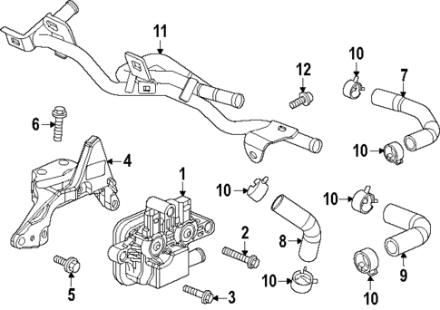 Emission Components for 2025 Honda Civic #2