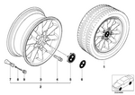 36111094480 - : Wheel, Alloy for BMW Image
