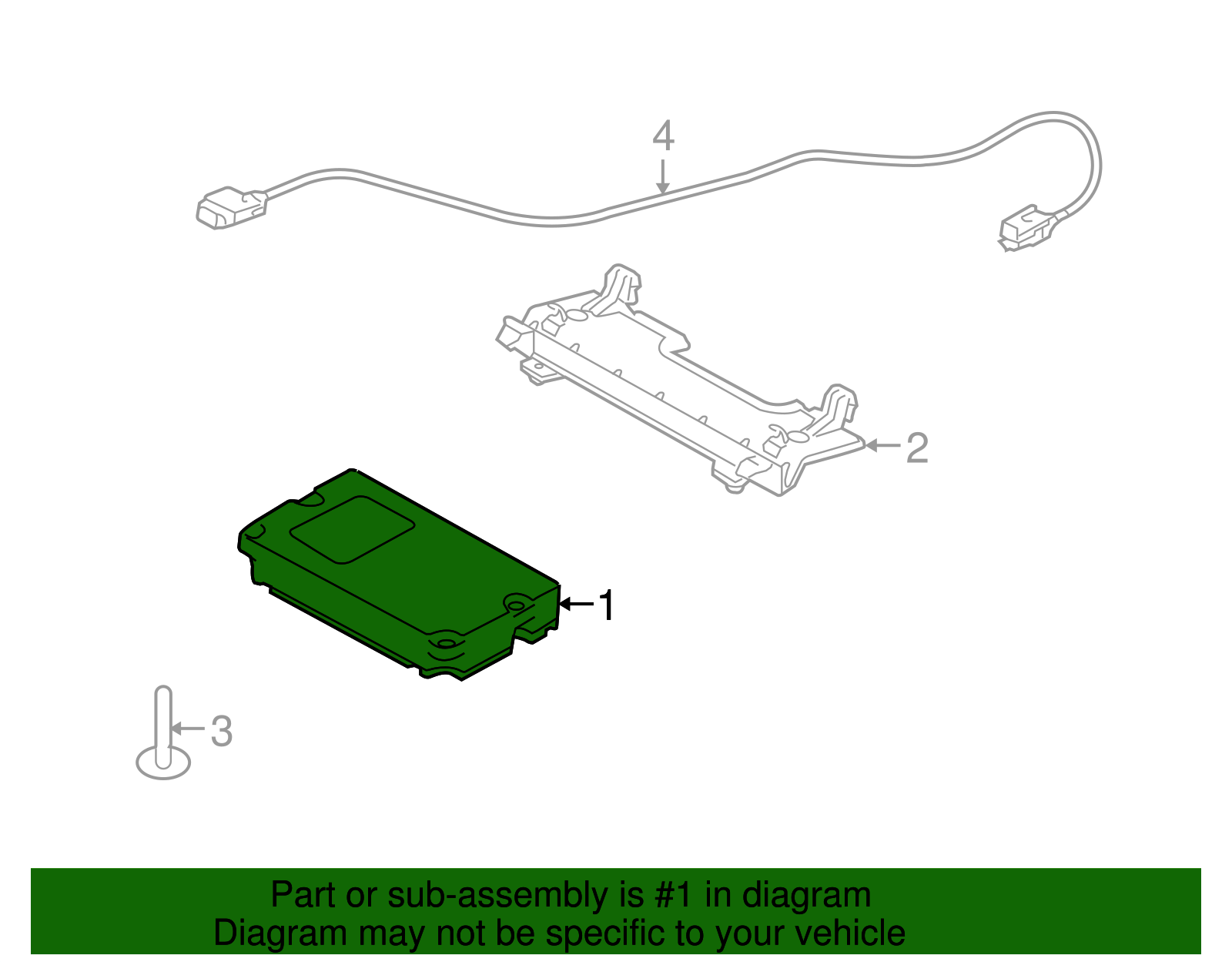 2014 Ford Mustang Module ER3Z-14D212-BA | Awesome Parts Ford