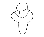 6792118010 - Body: Lower Trim Panel Clip for Toyota: Sienna Image