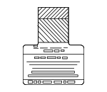 7430A059 - Body: Label for Mitsubishi: Eclipse, Eclipse Cross, Endeavor, Galant, Lancer, Mirage, Mirage G4, Outlander, Outlander PHEV, Outlander Sport Image