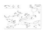 2114905519 - Exhaust System: Exhaust Pipe for Mercedes-Benz Image