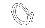 11658064568 - Exhaust: Catalytic Converter Clamp for BMW Image