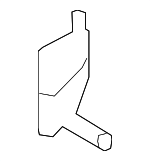 18307935435 - Exhaust: Center Muffler Bracket for BMW Image