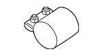 18307560781 - Exhaust: Front Muffler Clamp for BMW Image