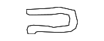 18308472303 - Exhaust: Actuator Retainer for BMW Image
