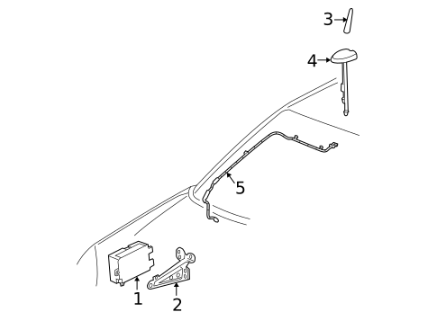 Communication System Components for 2007 Chevrolet Malibu #0
