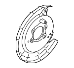 582521M300 - Brakes: Backing Plate for Kia: Forte, Forte Koup Image