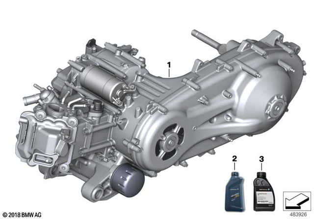 11009831936 - : Engine                    for BMW-Motorrad Image