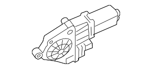 8K0959801B - Electrical: Power Window Motor for Audi Image