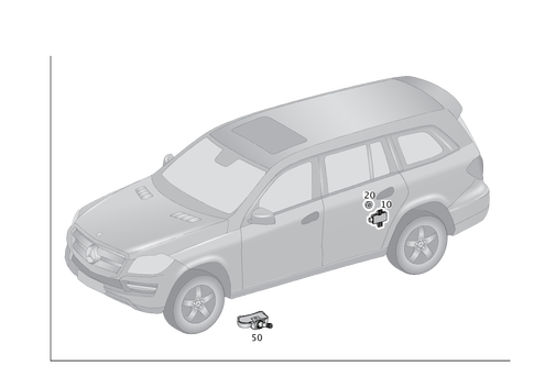 Tire Pressure Monitoring System for 2018 Mercedes-Benz GLS450 #0