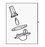 8127072011 - : License Lamp for Toyota: Sienna Image