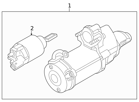 Starter & Related Components for 2009 BMW 750Li #0