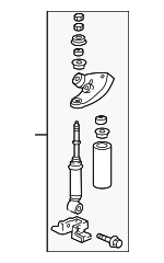 50831S3MA02 - Engine: Damper Assembly for Acura Image