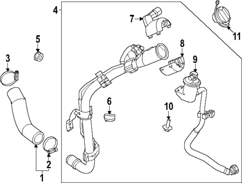 Fuel System Components for 2023 Kia Niro #1