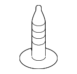 MS450177 - Body: Header Trim Screw for Mitsubishi Image