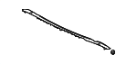 7200A153HA - Body: Molding Strip for Mitsubishi Image