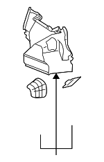 6472230210C0 - Body: Trunk Side Trim for Lexus: GS450h Image