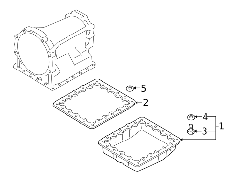 Transmission Components for 2021 INFINITI Q60 #0