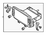 96560D3810ZL5 - : Display Unit for Hyundai: Tucson Image
