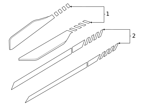Stripe Tape & Decals for 2021 Ford Bronco Sport #0