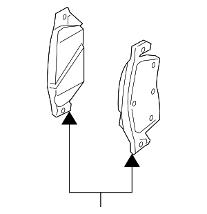 Brake Pads Front - Infiniti (D1060-JK00B)