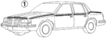 22518172 - Body: Stripe Tape for Oldsmobile: Cutlass Ciera, Cutlass Cruiser Image