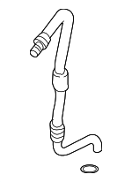 5N0317820B - Cooling System: Feed Line for Volkswagen: Tiguan, Tiguan Limited Image