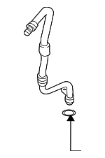 5N0317825C - Cooling System: Return Line for Volkswagen: Tiguan, Tiguan Limited Image