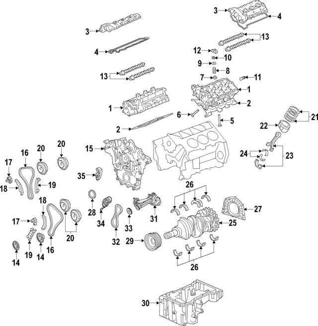 FT4Z6049F - Engine: Cylinder Head for Ford Image