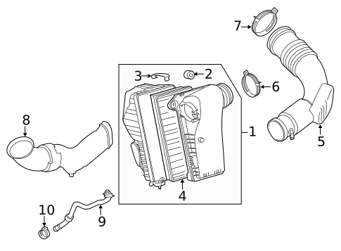 Air Intake for 2014 Audi Q7 #0