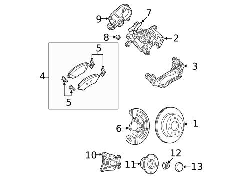 Switches, Solenoids & Actuators for 2023 Ram ProMaster 1500 #0