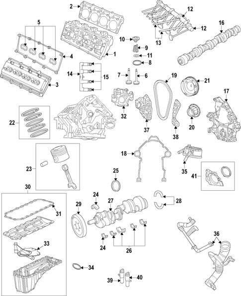Oil Cooler for 2019 Dodge Durango #0