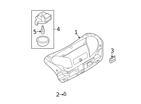 Bulbs - Chassis for 2003 INFINITI G35 #2