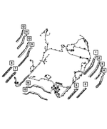 68357164AC - Electrical: Wiring Trough for Mopar Image
