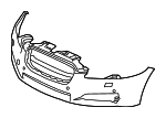 C2Z13207XXX - : Bumper Cover for Jaguar Image