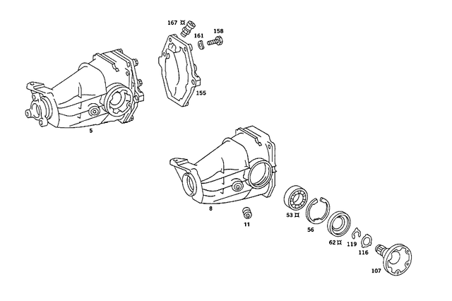 23997904764 - : Sealing Ring for Mercedes-Benz: 190, 190D Image