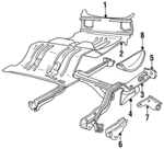 1247534 - Body: Side Member Support for Volvo Image