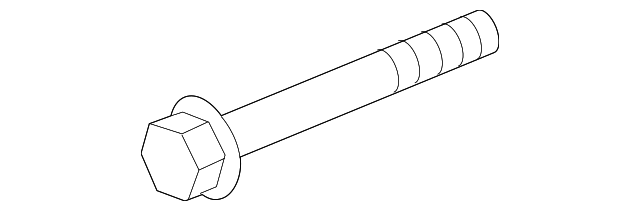 Strut Assembly Lower Bolt - Porsche (N-106-283-01)
