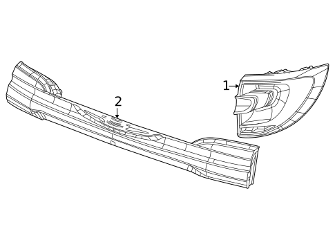 Combination Lamps for 2024 Chrysler Pacifica #0